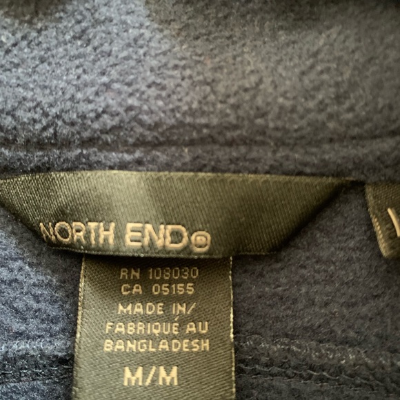 North End Ladies Blue Fleece Size M - Picture 3 of 3